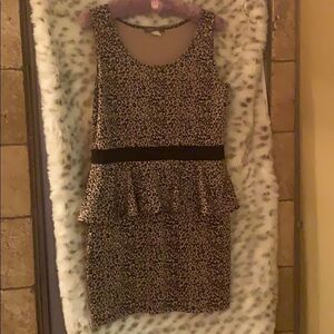 Leopard printed dress  